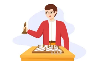 11 Chess Board Game Illustration