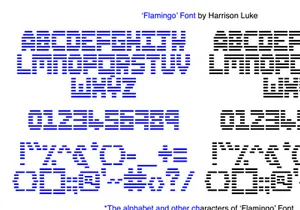 Flamingo – Free Display Font