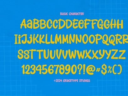 Jolly Blump | Hand Drawn Font