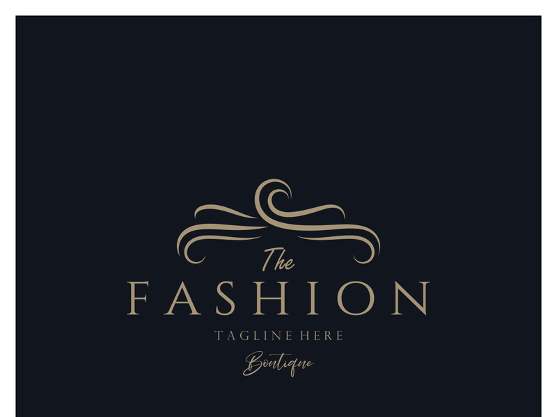 Simple clothes hanger logo details with creative design.for business, boutique, fashion, lifestyle, beauty, wardrobe, wedding dress, clothing store