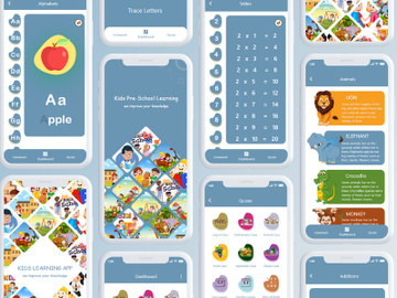 Kids Learning App Design preview picture