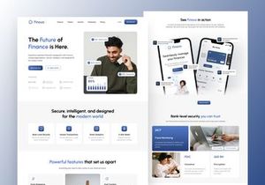 Finovo - Fintech Landing Page
