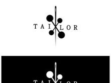 tailor logo icon illustration template combination of buttons for clothes, thread and sewing machine, for clothing product design, convection companies, fashion in vector form