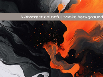 Abstract colorful smoke background preview picture
