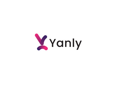 Blendy Glossy Letter Y Logo Design With Mobile App Icon Design