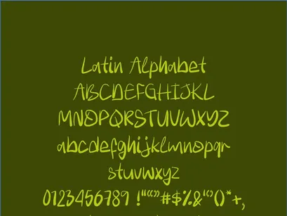 ALOJHA – Modern Casual Handwritten Font - (OTF)