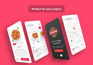 Pizza Delivery App Design