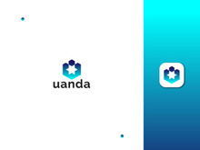 Lettermark Logo - Letter U Logo - Gradient Logo - Business Logo Design