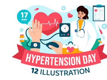 12 World Hypertension Day Illustration preview picture