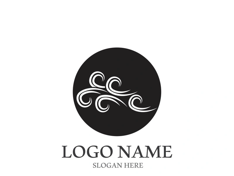 Wind icon vector illustration design template