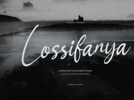 Lossifanya | Handwritten Script preview picture