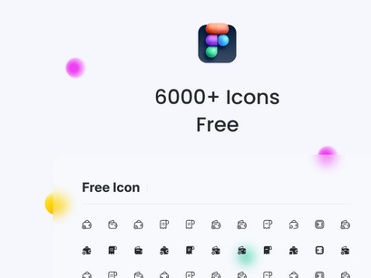 Free 6000+ Icons [Figma]