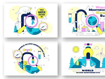 10 World Water Monitoring Day Illustration