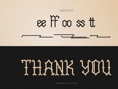 Quick Oge | Blackletter Typeface