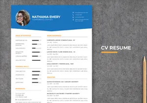 Professional CV Resume - Corporate Lawyer