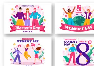 12 International Women's Day Illustration