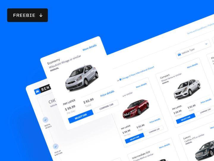 Car Rental Template (Freebie)