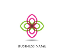 flower vector icon design template illustration