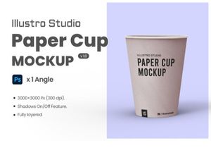 Paper Cup Mockup