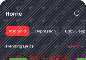 Music Concert App UI