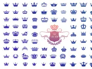 Crown silhouette Colluction Set