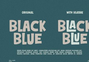 Chill Chirp - Display Font