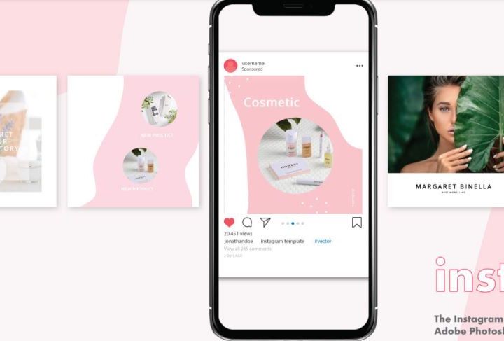 Cosmetic Social Media Templates