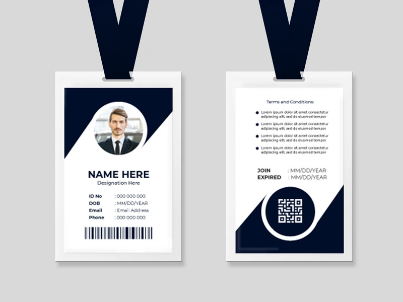 Corporate ID Card Template Ver-2