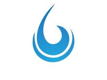 Water drop Logo Template vector illustration design