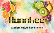 Hunnhee – Modern Casual Handwritten Font - (TTF)