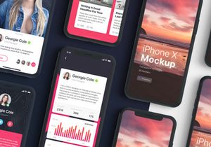 Presentation Kit - iPhone showcase Mockup