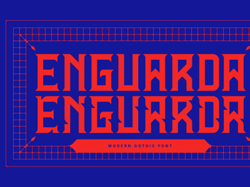 Enguarda Free Font preview picture