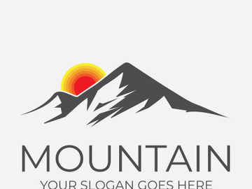 Mountain logo preview picture