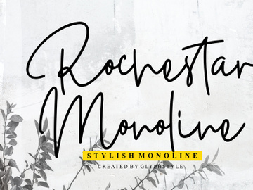 Rochestar Stylish Monoline preview picture