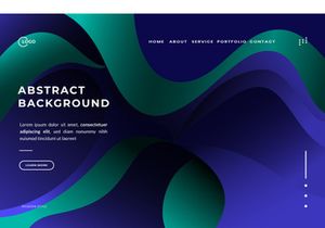 Abstract Background Dynamic Wave Colorful