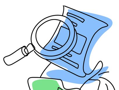Flat Illustration Approved Stamp