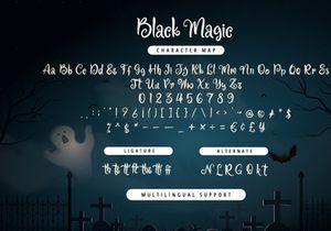 Black Magic - Playful Display Font