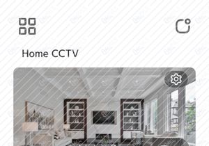 Home CCTV app UI