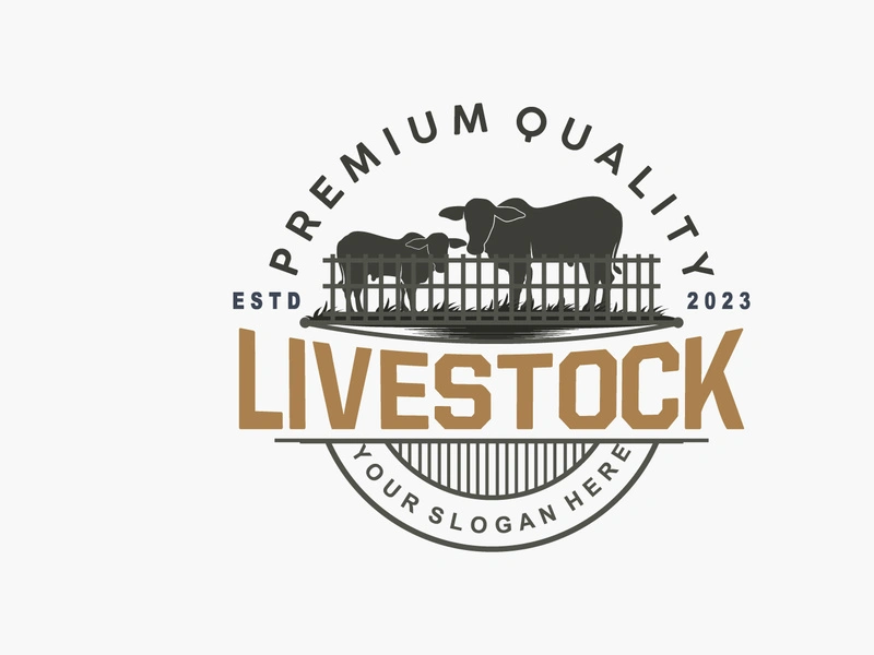 Livestock Logo, Fram Garden Design