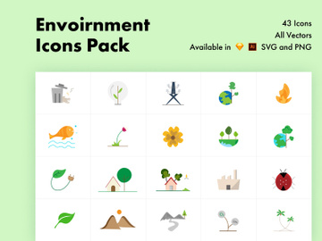 Environment Color Icons preview picture