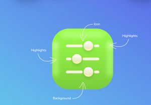 FLUFF 3D ICONS - FREE 😋