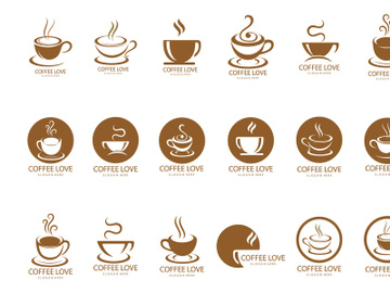 Coffe Drink Hot Vector Logo preview picture