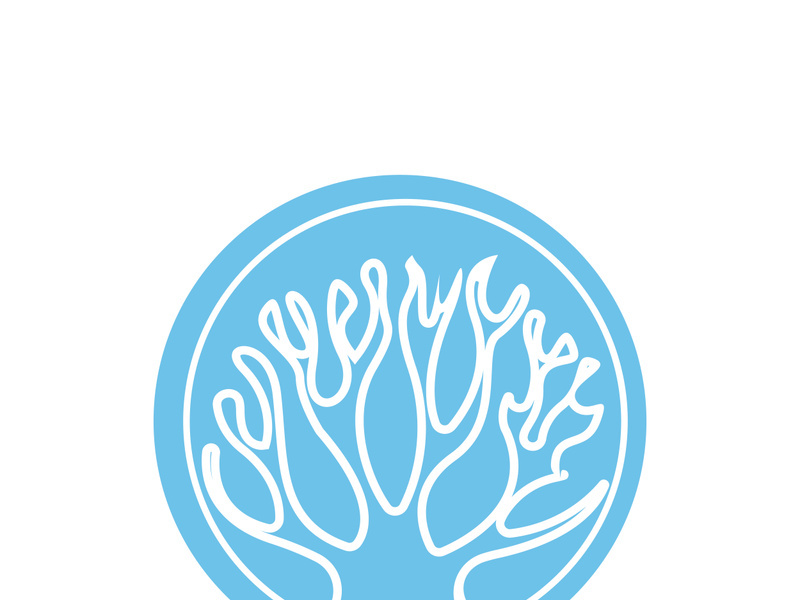 Corals icon logo design and symbol illustration vector