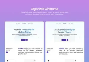 Centre - SaaS AI-Assisted Productivity Tools Landing Page