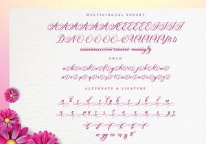 Amertha modern calligraphy