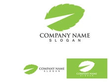 Green Leaf Tree Nature Logo Vector Template V4