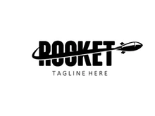 Rocket Logo Design, space exploration vehicle