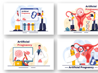 9 Artificial Pregnancy Illustration