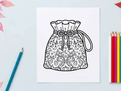 Elegant drawstring gift bag with floral lace pattern. Decorative organza pouch for weddings, favors, and luxury packaging.