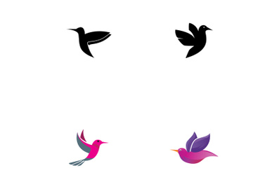 Creative colorful bird logo design. preview picture